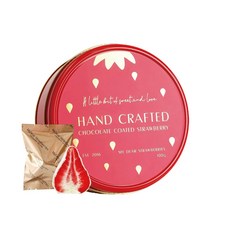 My Dear strawberries 手工薄層草莓白巧克力, 100g, 1個