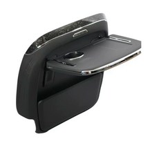 카니발 시트백테이블 2열 테이블탑 초슬림 접이식 거치대 손잡이 액세서리, 1개