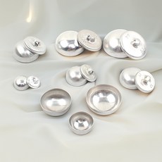 싸개단추 기계 싸개단추몰드 알 심 고리형 싸게단추, 볼록싸개 고리28mm-100개, 1세트