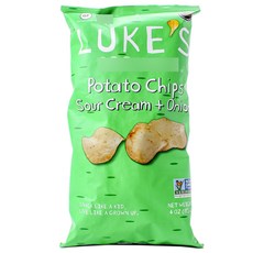 루크스 포테이토 칩스 사우어 크림 앤 어니언, 113g, 1개