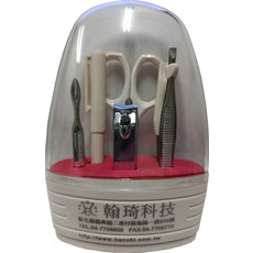 翰琦科技 HANCHIHC-S601優質美甲套裝 指甲剪套裝, 1套, 6件式