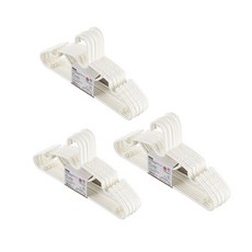 聯府 KEYWAY 劍橋全功能衣架 10入一組 F360 純白衣架 曬衣架 衣櫃收納 台灣製, 白色3組30支