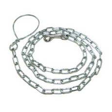 강아지 아연 체인 리드줄 147cm 1P 반려견 산책줄tae8+9KJf