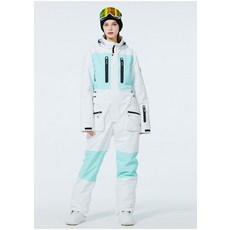 스노우보드복 점프슈트 오버롤 스노보드 방수 셋업 수트