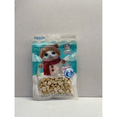 歐姆貓 海陸原肉凍乾粒 貓咪零食, 1個, 雞肉鱈魚 袋裝, 25g