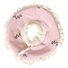 다팔아 고슴도치 토끼 넥카라 핥기 방지 보호용 햄스터 용품 햄스터목보호대, 1개, L_블루