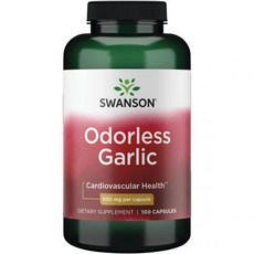 스웬슨 베스트 마늘 냄새 차단 500mg 100캡 스완슨, 1개