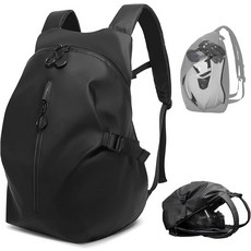 미헌터 모터사이클 백팩 - 남성용 방수 헬멧 여행용, Black(Saddlebag)