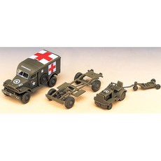 군대 의무대 두돈반 트럭 프라모델 입문 초보 고등학생 키덜트, 1개