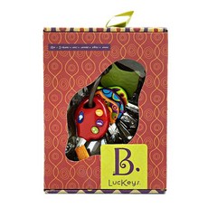 B. Luckeys 聲光玩具鑰匙，色彩鮮豔安全無毒，促進寶寶視覺觸覺發展, 隨機, 1個