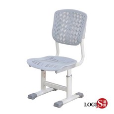LOGIS邏爵 兒童成長學習椅 升降調整 課桌椅 兒童椅【055CH】, 1個, 灰