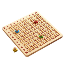 雙面木製益智玩具 數學啟蒙教具, 1個