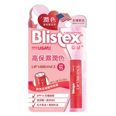 BLISTEX碧唇-高保濕潤色護唇膏SPF15, 1個, 3.69g, 果香