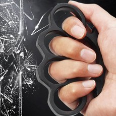 위험상황 작고 가벼운 휴대 호신용 아이템 너클 _050613, 검정