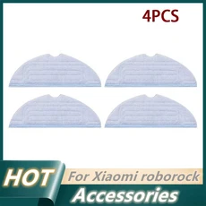 샤오미 로보락 S7 S7 Max S70 S75 T7S 플러스 로봇 청소기 액세서리 필터 천 메인 사이드 브러시 예비 부, 08 Mop 4PCS