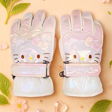 헬로키티 스키손가락장갑-샤인빅페이스입체 50269 (S0531)