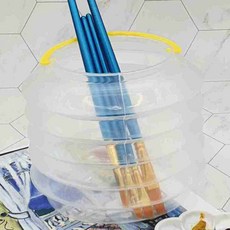 접이식 미술 붓 세척 통 물감 물통 화실용통