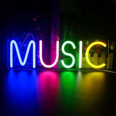 네온플렉스간판 레트로간판 디스코 USB 전원 LED 조명