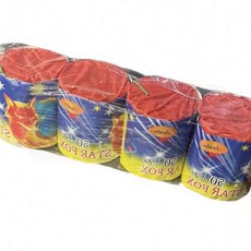 50연발 축제 폭죽 4개 세트 불꽃놀이 야외 축제 파티, 1개