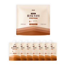 플코업 단백질 쉐이크 아몬드카카오맛 고단백 저당 WPI 식사대용, 7개, 50g