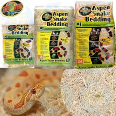 ZOO MED 白楊木屑 爬蟲墊材, 1個, 白楊墊屑 8.8L