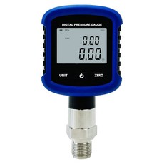 S281 고정밀 10000PSI 70Mpa 디지털 유압 압력계 02 FS 정확도 에어 매니오미터 14인치 NPT 나사 블루투스 연결 모바일폰용 330° 회전, 360psi