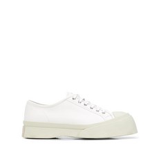 마르니 가죽 플랫폼 스니커즈