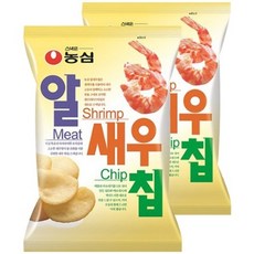 농심 알새우칩 68g, 2개