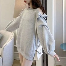 루즈핏 라운드넥 맨투맨 티셔츠