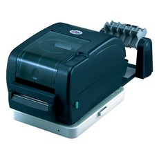 TSC 熱感/熱轉印條碼列印機, 1個, TTP-345有線網路版(USB+RS-232+LAN)含3吋外掛紙架含稅