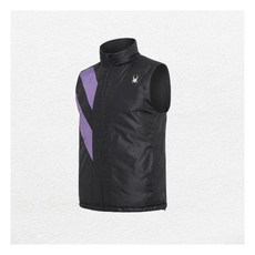 SPYDER [스파이더] 공용 프로웹 컬러블록 다운 베스트 SPGWCNDV211UBLK 1892358