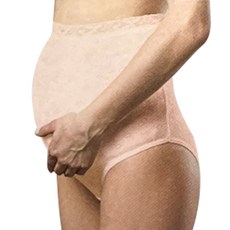 트라이 마더마인드 #4 골지 면 레이스밴드 임산부용 팬티 2매