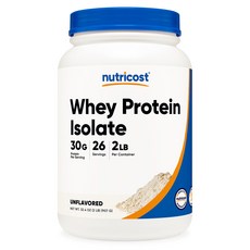 뉴트리코스트 웨이 프로틴 아이솔레이트 무맛, 907g, 1개