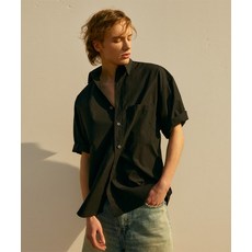 매장정품 브이투 VTWO 워싱 포켓 박시 하프 셔츠_블랙 5007787423 177154