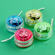 아토스 LED 불빛 슈팅 플라잉 야외 놀이 장난감, 16개, 랜덤발송