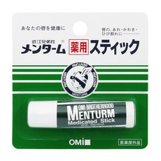 日本 近江兄弟 Menturn 滋潤護唇膏 4g 薄荷香 保濕 滋潤, 無, 1個