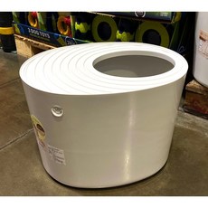 IRIS OHYAMA 桶式貓便箱 貓便箱 貓便盆 貓砂盆, 1個, 貨運宅配限1件