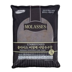 모리셔스 몰라시스 비정제사탕수수당, 3kg, 1개