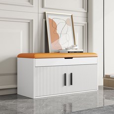 格森換鞋凳可坐鞋櫃 - 家用門口穿鞋椅 免安裝進門凳