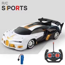 1/18 RC 드리프트 레이싱카 고속 모델, White 1 Battery