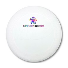 프리원 플라잉디스크 얼티미트 중고등용 D1901 공인 원반, 1개, 흰색