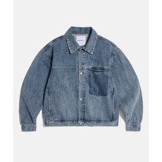 에스피오나지 ESPIONAGE Minimalist Denim Jacket Light Indigo 970171