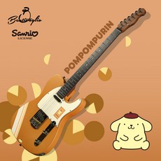 벤티볼리오 산리오캐릭터즈 일렉기타 ST250S Pompompurin 폼폼푸린, 1개, Pompompurin (폼폼푸린)