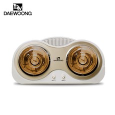 대웅 2구 욕실난방기(DWH-BR2020) rkr29457tA, 단일
