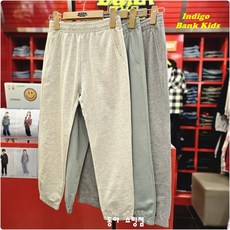 인디고키즈 [빠른배송_릴렉스핏] 여유있는 핏감의 트레이닝 팬츠! 터치감이 부드럽고 세탁이 줄어듬을 최소화 한 바지! 앤드 미니쮸리 세트 하의 IKTM25SE1_쇼핑점