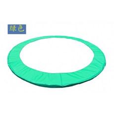 트램폴린 커버 원형 테두리 패드 라운드 덮개 방방이 교체, B_그린 6인치 스펀지 매트 직경 1.83m