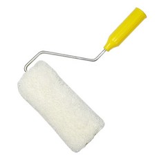 용호브러쉬 수성로라 8인치 페인트 롤러 DIY 셀프페인팅 로울러, 1개