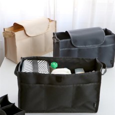 딜리고 가방속정리 이너백 XL 육아 기저귀가방 가방정리이너백 편리한가방 가방속가방, 베이지