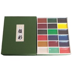 鳳凰顏彩 12色 18色 24色 36色 國畫顏料套裝 耕硯齋, 1個