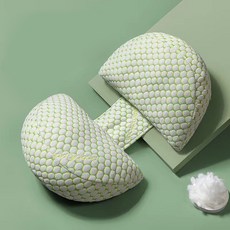 孕婦枕 側臥枕 託腹枕 哺乳枕, 綠色貝殼枕